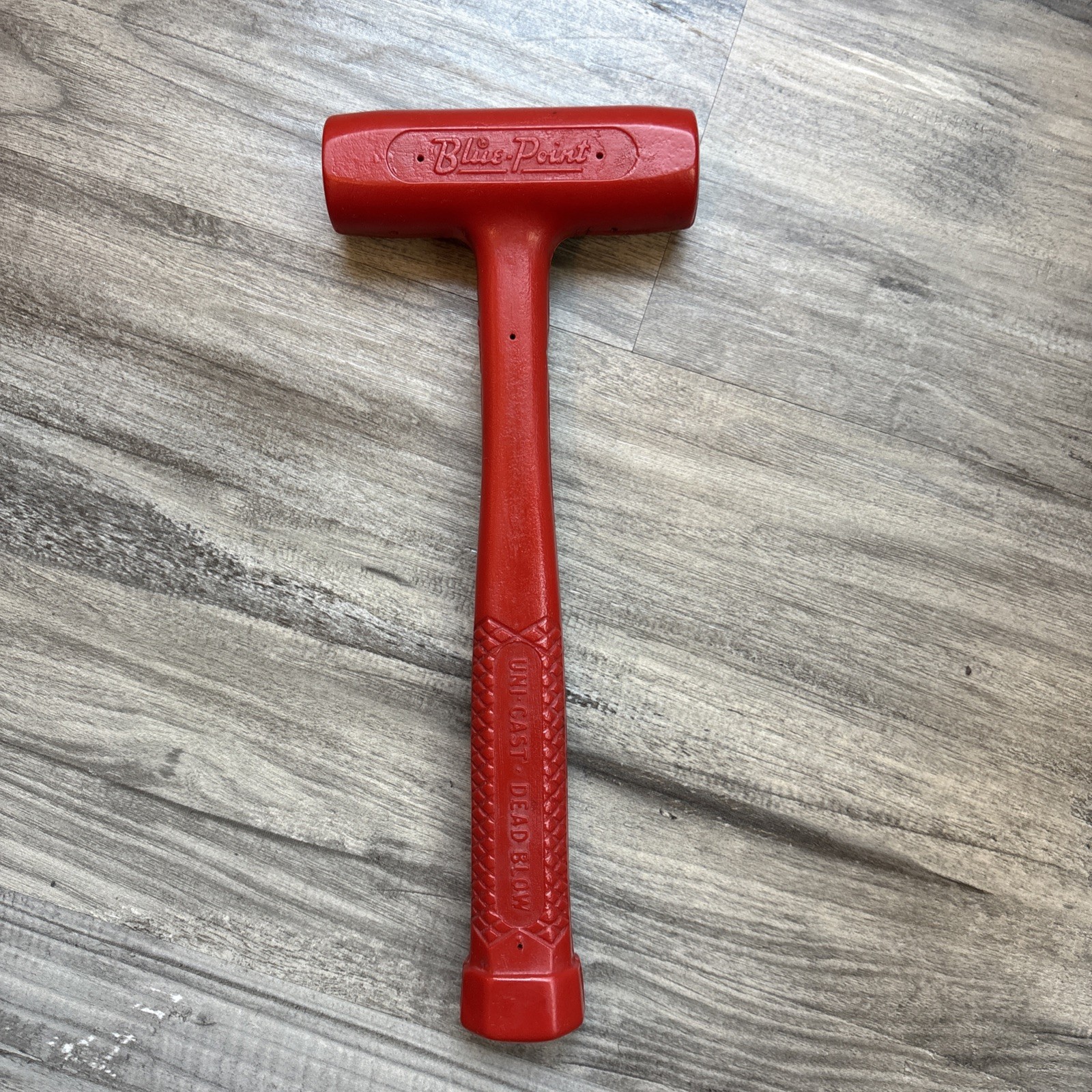 NOS Vintage Blue-Point by Snap on Tools BCX1A Dead Blow Sledge Rubber Hammer 11″