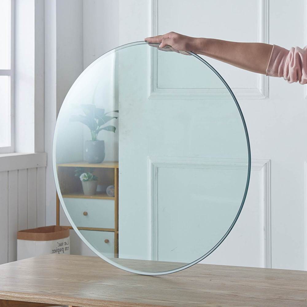 27.95 Inch Round Tempered Clear Glass Table Top Replacement Plate