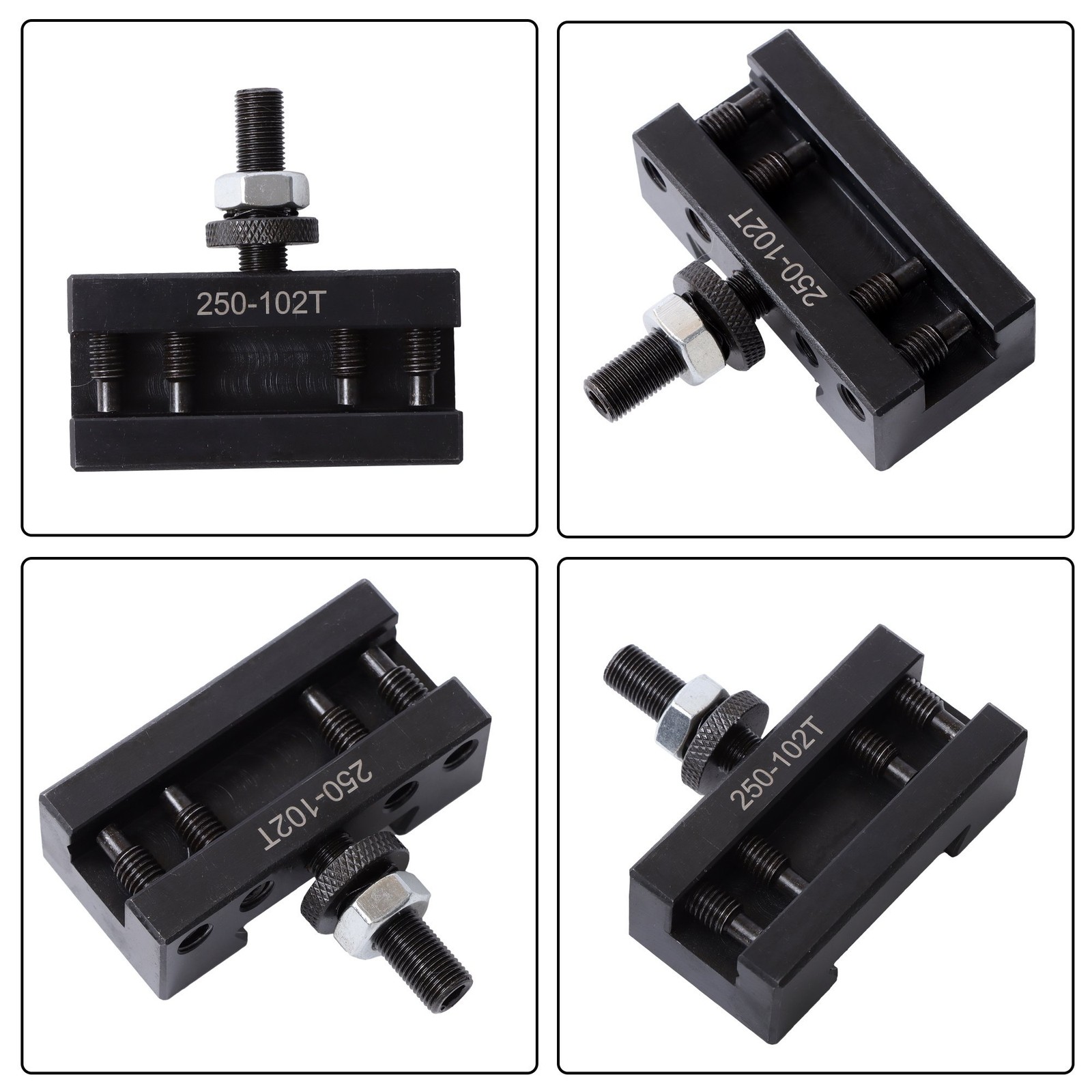 5pcs AXA 250-102XL Tool Holders 5/8″ Oversize Rapid Swap Turning Facing