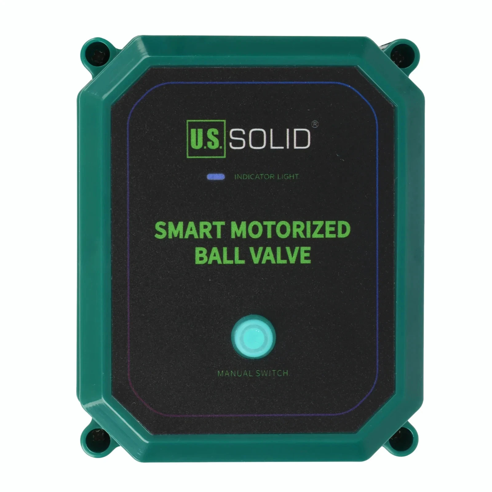 U. S. Solid Wifi Smart Motorized Ball Valve 1 1/2 in SS US Plug Manual Switch