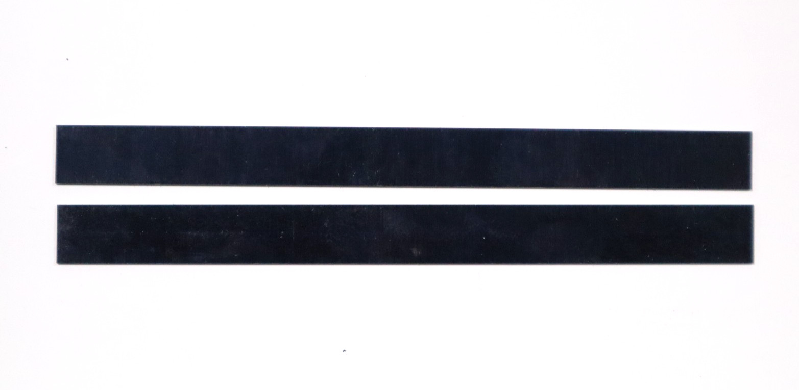 1/32″ PARALLEL SET, 20 PAIRS, 1/2″ TO 1-11/16″, ** MISSING 3/4″ ** L019