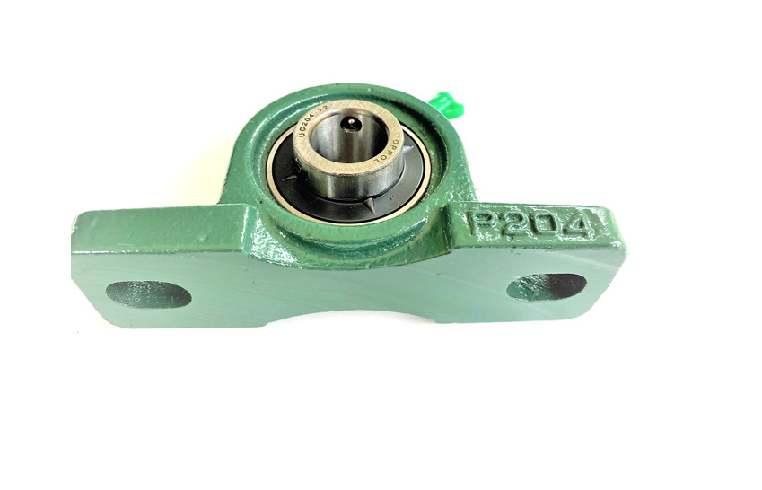 (Qty.4) UCP204-12 Solid Based Pillow Block Bearing Double Seal 3/4 ID 2-Bolt UCP
