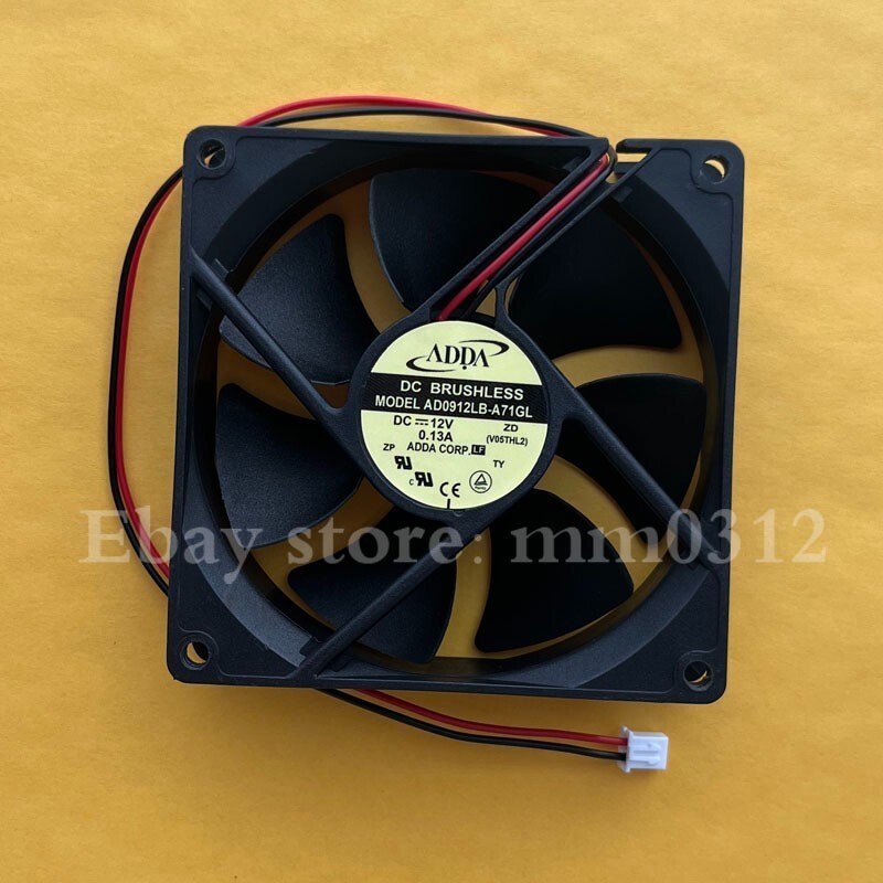 1PC DC12V 0.13A 9CM 2-Wire Silent Cooling Fan AD0912LB-A71GL 9025