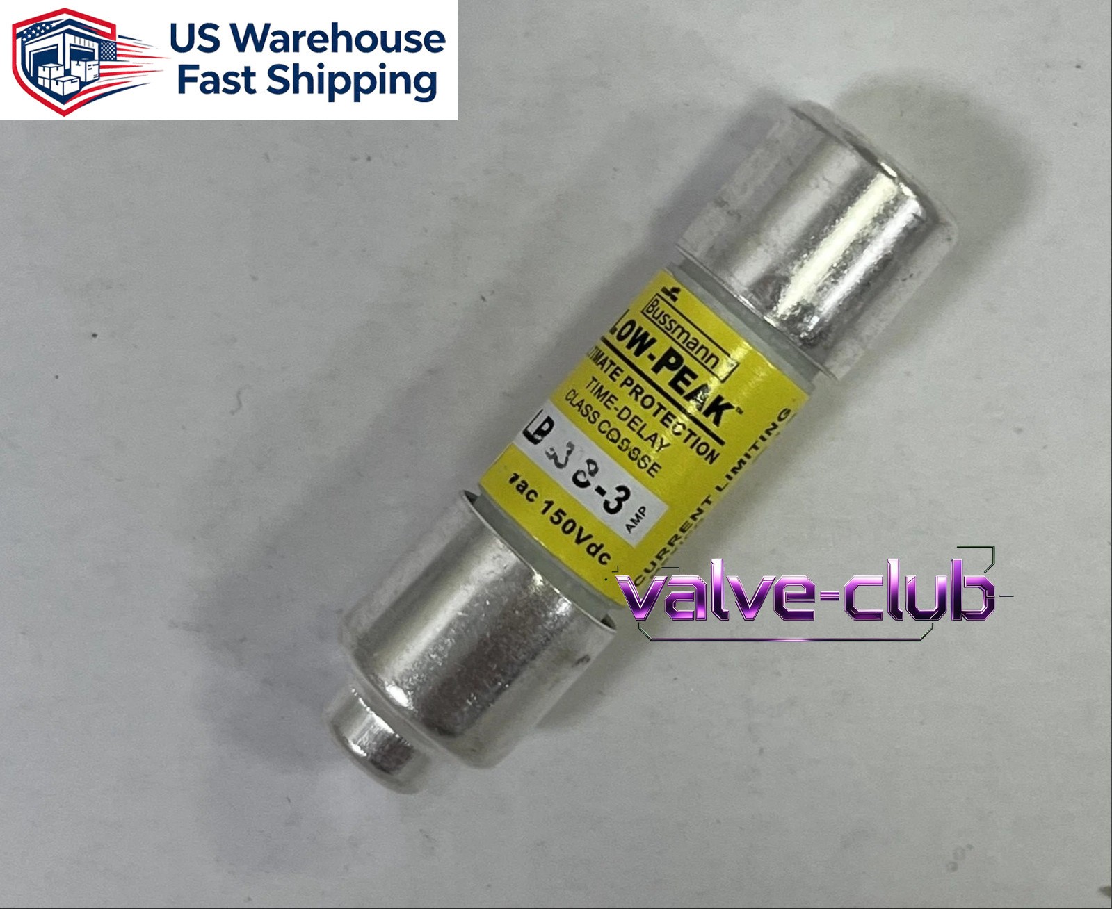10PCS LPCC3 Bussmann LP-CC-3 3A 600Vac Time-delay Fuse Fast Delivery