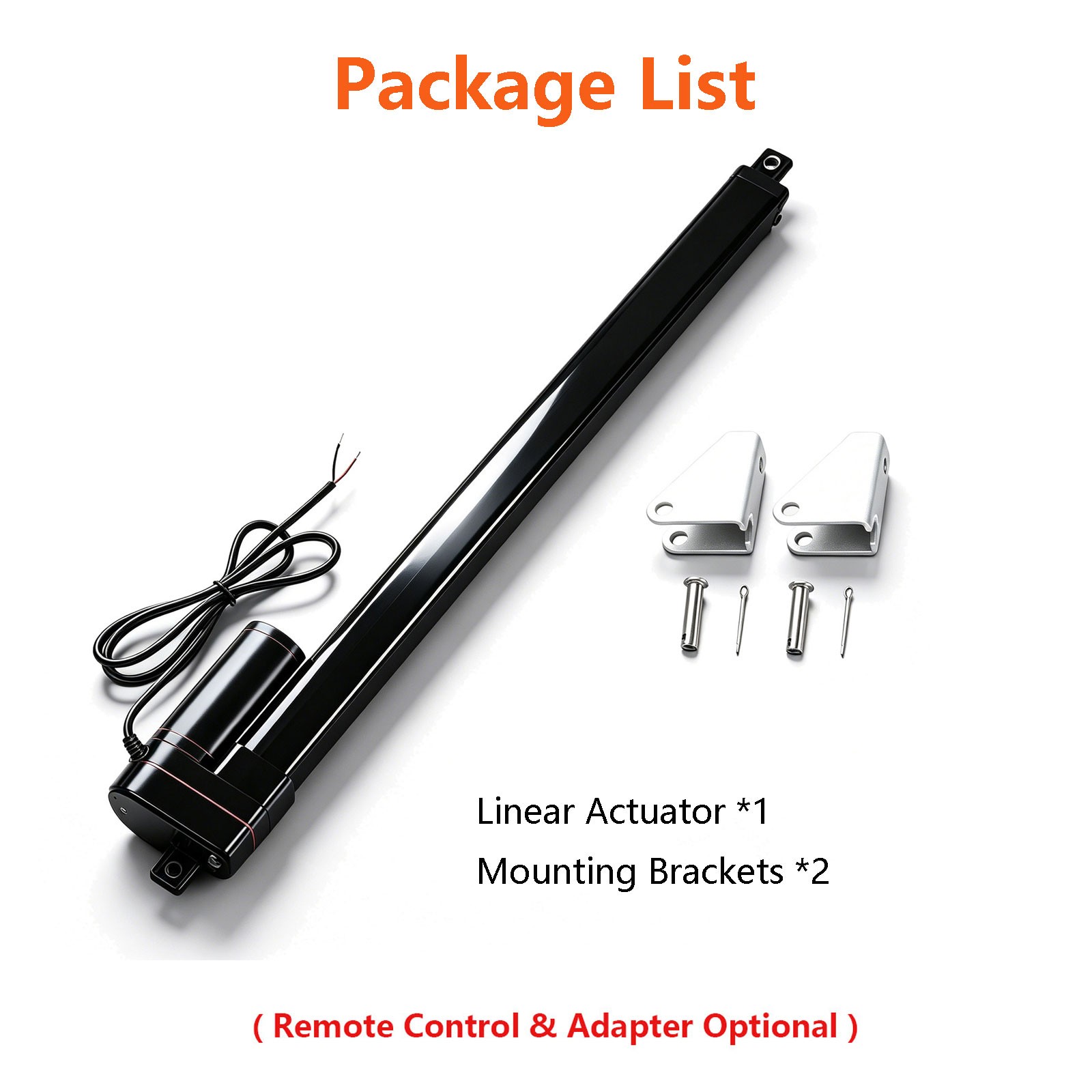 DC 12V Linear Actuator Heavy Duty 2″~40″ Long Stroke 6inch 8in 3000N Waterproof