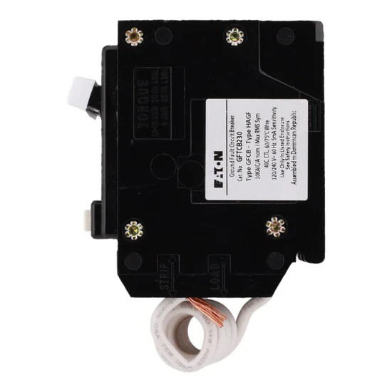 NEW Eaton GFTCB230 Circuit Breaker Ground Fault 2 Pole 30A GFCI