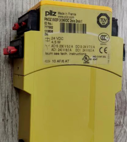 NEW Pilz 777502 PNOZ XV2P 3/24VDC 2n/o 2n/o t safety relay #NN