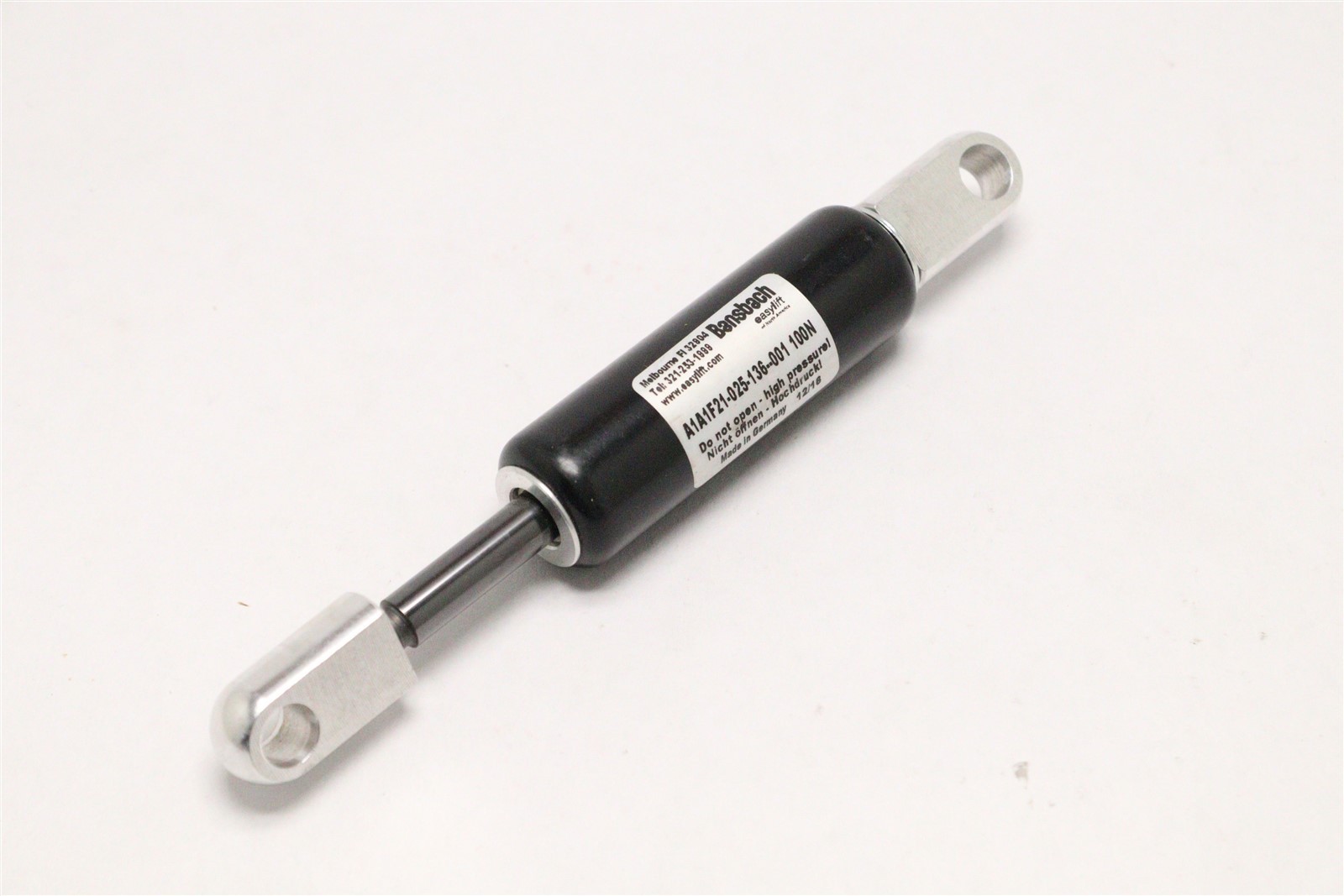 BANSBACH GAS SPRING 100N FORCE A1A1F21-025-136–001 100N