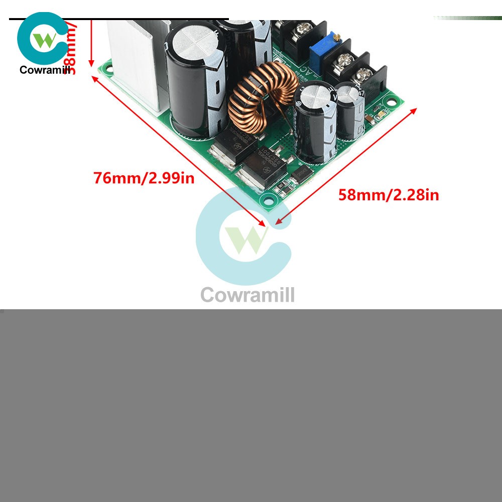 AC 5-25V/DC 8-38V To DC 3.3-32V Buck Power Module Adjustable Voltage Regulator