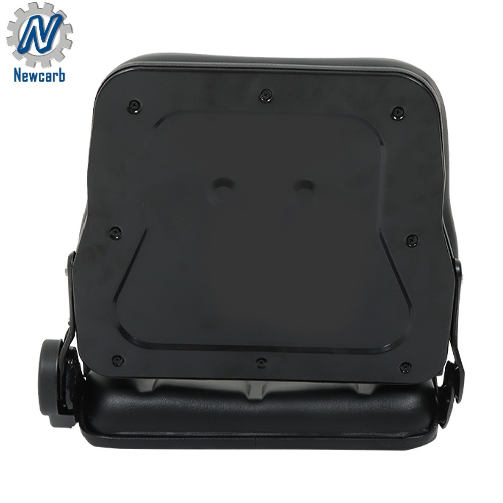 Forklift Seat Fold Down Tractor Seat Universal Adjustable Back & Seatbelt Switch