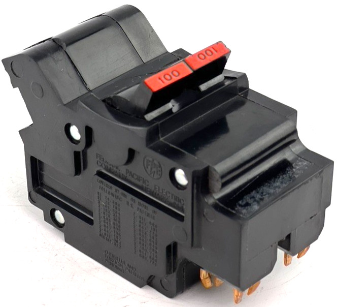 Federal Pacific 100 Amp 3 Pole Type NA NAH Circuit Breaker FPE NA3100 240V 100A