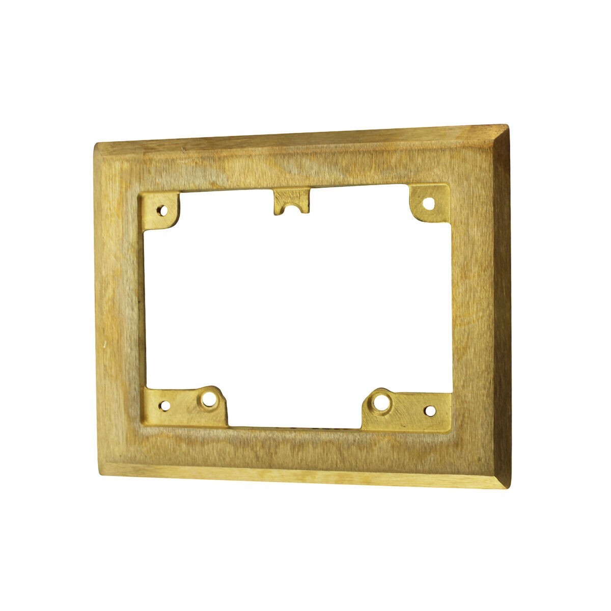 NEW WIREMOLD LEGRAND S124B SOLID BRASS CARPET PLATE OUTLET FLANGE FLUSH