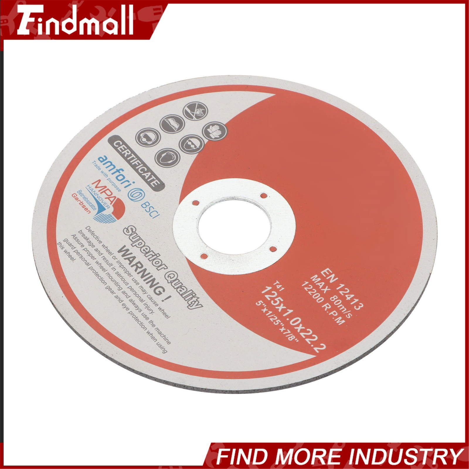Findmall 4″ 4.5″ 5″ 6″ 7″ Cut off Wheel -Metal Stainless Steel Cutting Discs New