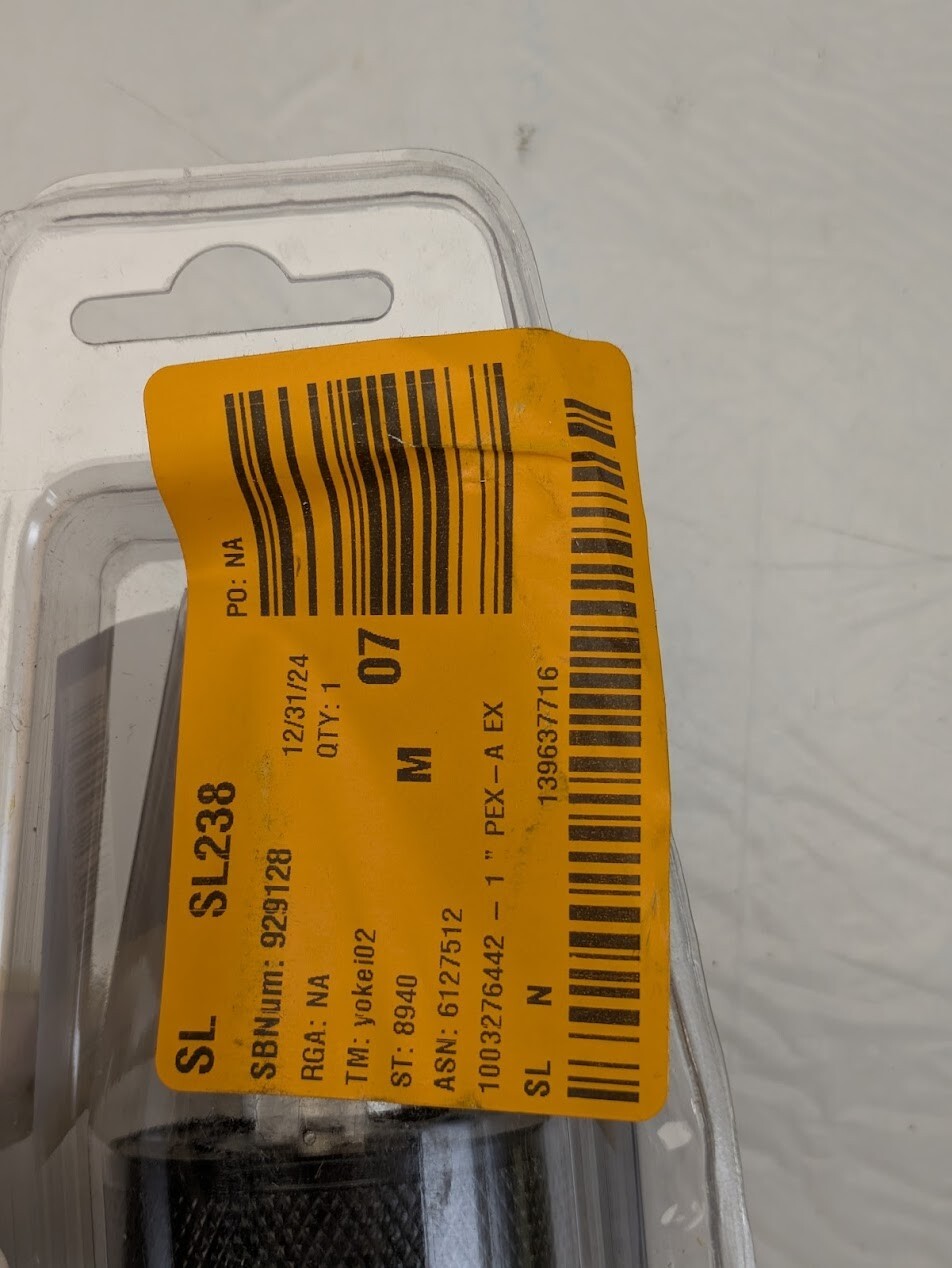 Apollo 1 in. PEX-a Expander Head Pipe For ASTM F1960 Expansion-Style Fittings