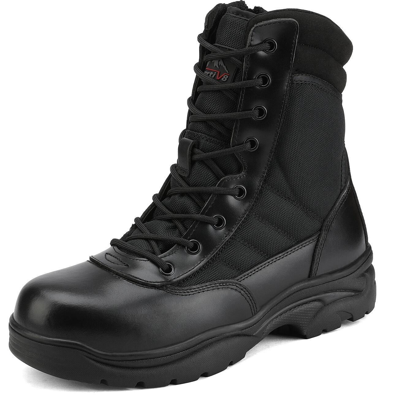 Men’s Steel Toe Safety Work Boots Non-Slip Waterproof Military Tactical Boots