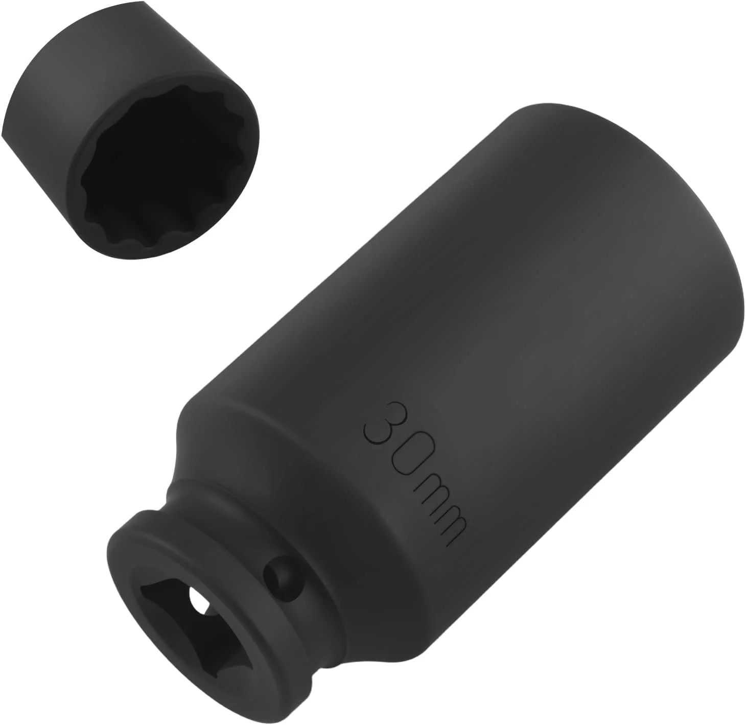 30mm Socket 1/2″ Drive,12-Point Impact Socket for Axle Nut & Hub Lock Nut Remova