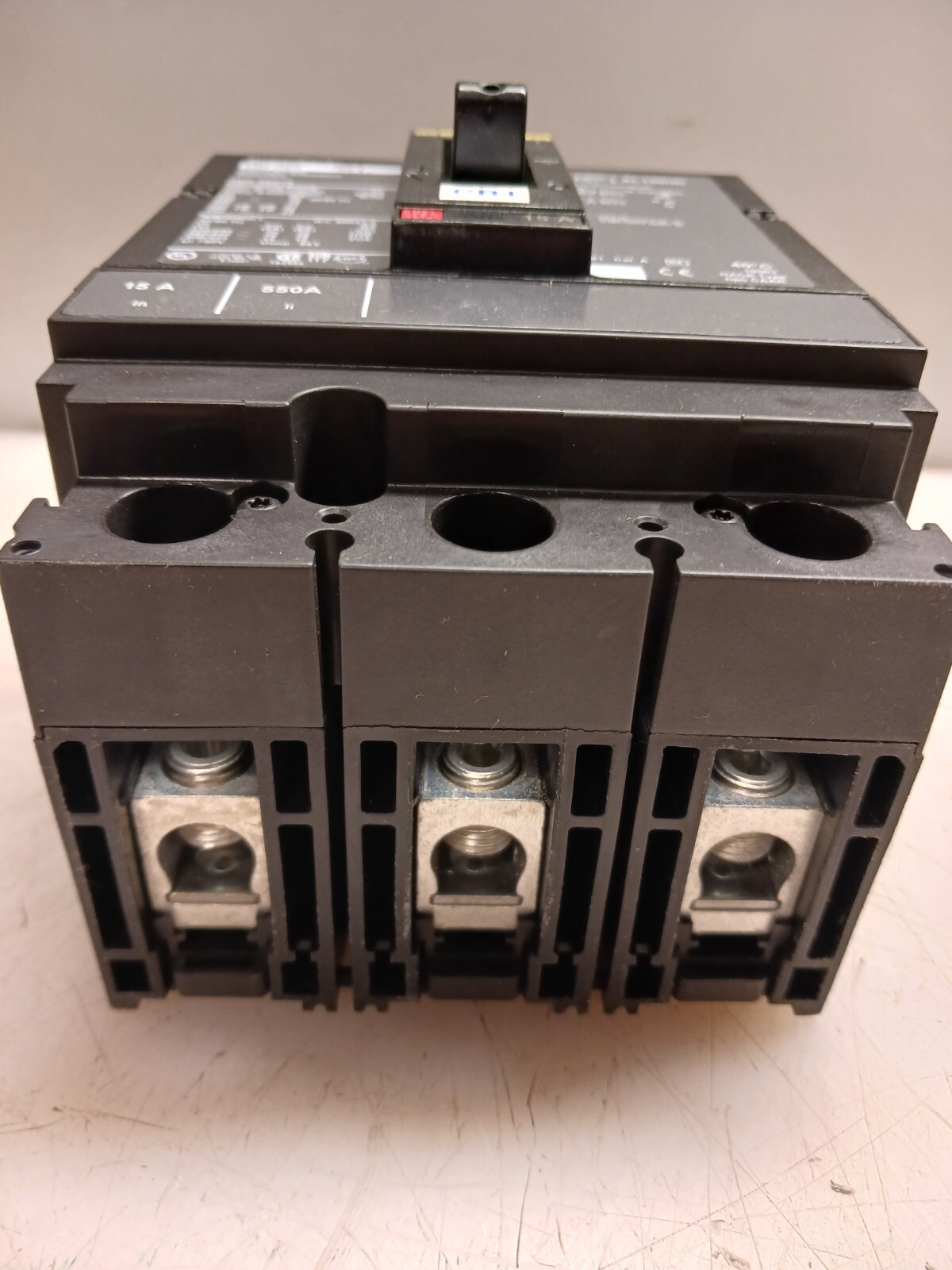 NEW SQUARE D HDL36015 POWERPACT CIRCUIT BREAKER 15 AMP 3 POLE 600 VAC 18KA