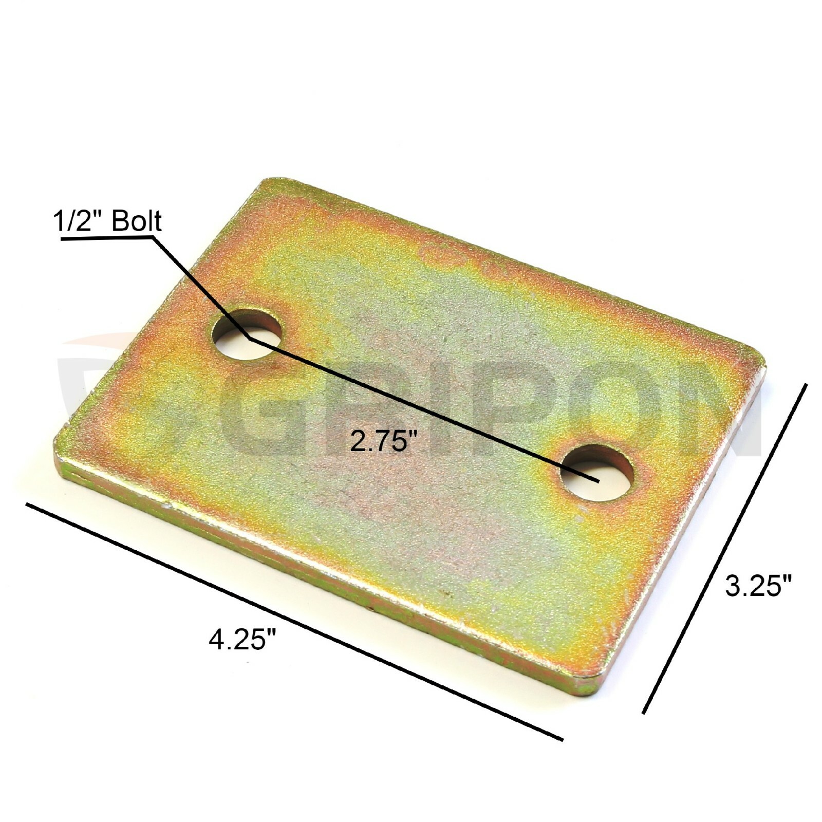 Gripon 5/16in Bolt On Grab Hook Mount with Clevis Mount – Includes Hardware