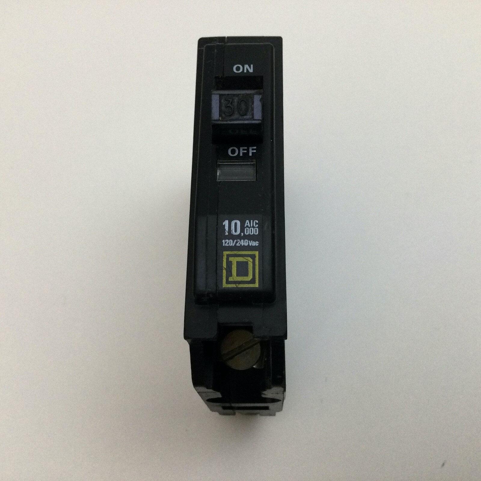 SQUARE D QO130 30A 1 POLE 30 AMP CIRCUIT BREAKER TYPE QO