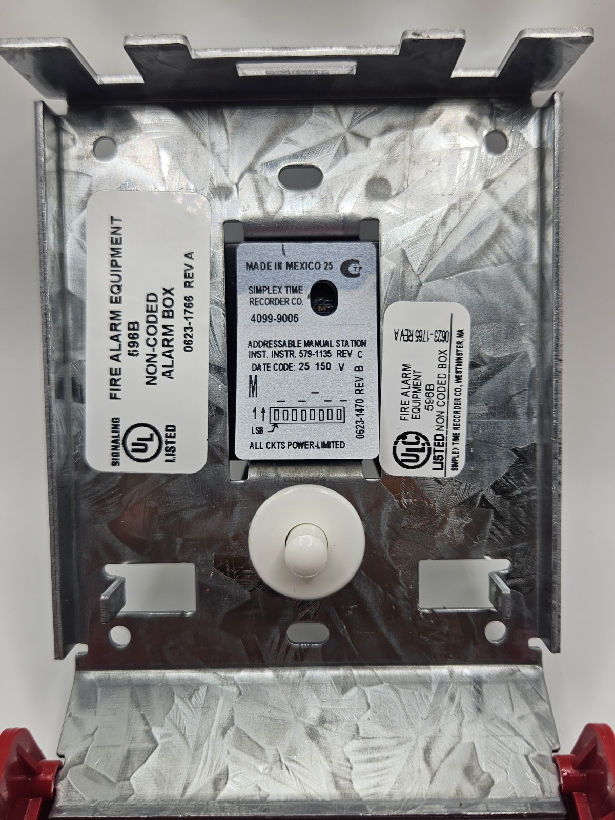 Simplex 4099-9006 Addressable Double Action Manual Station for IDNet or…
