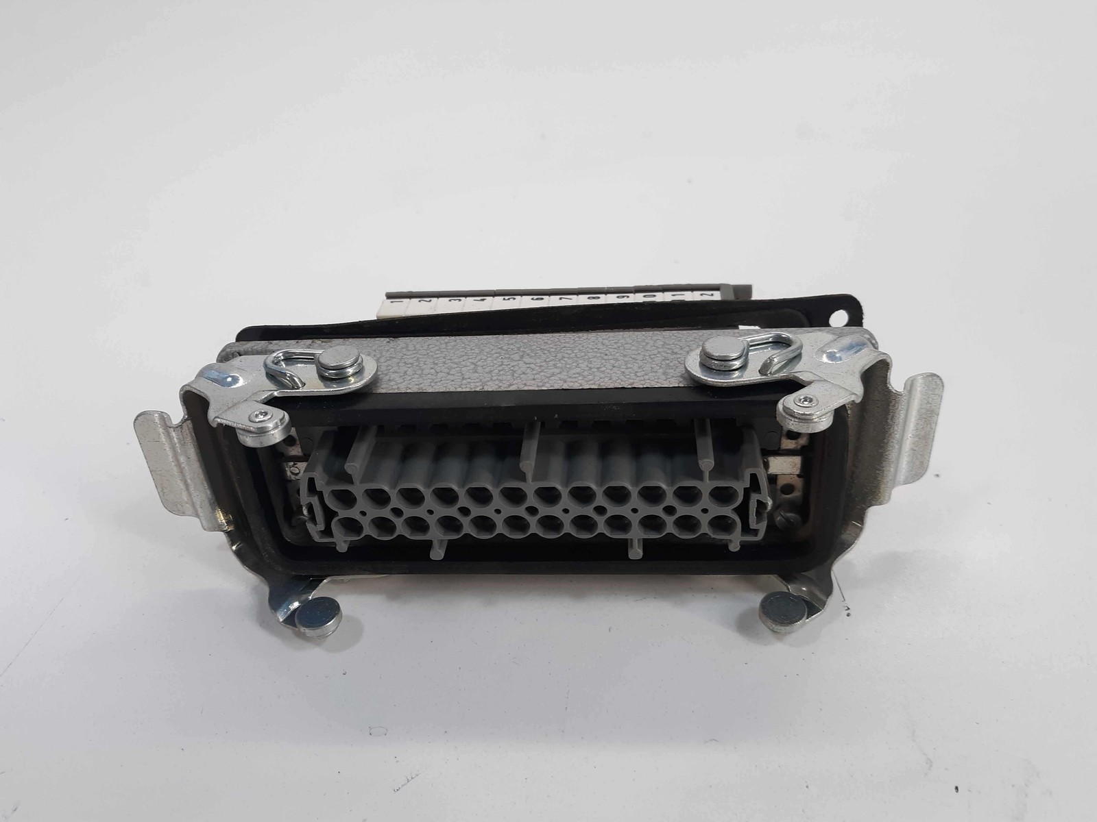 Harting HAN 24-PIN 16A 380V Hinge Lock Cable Plug End