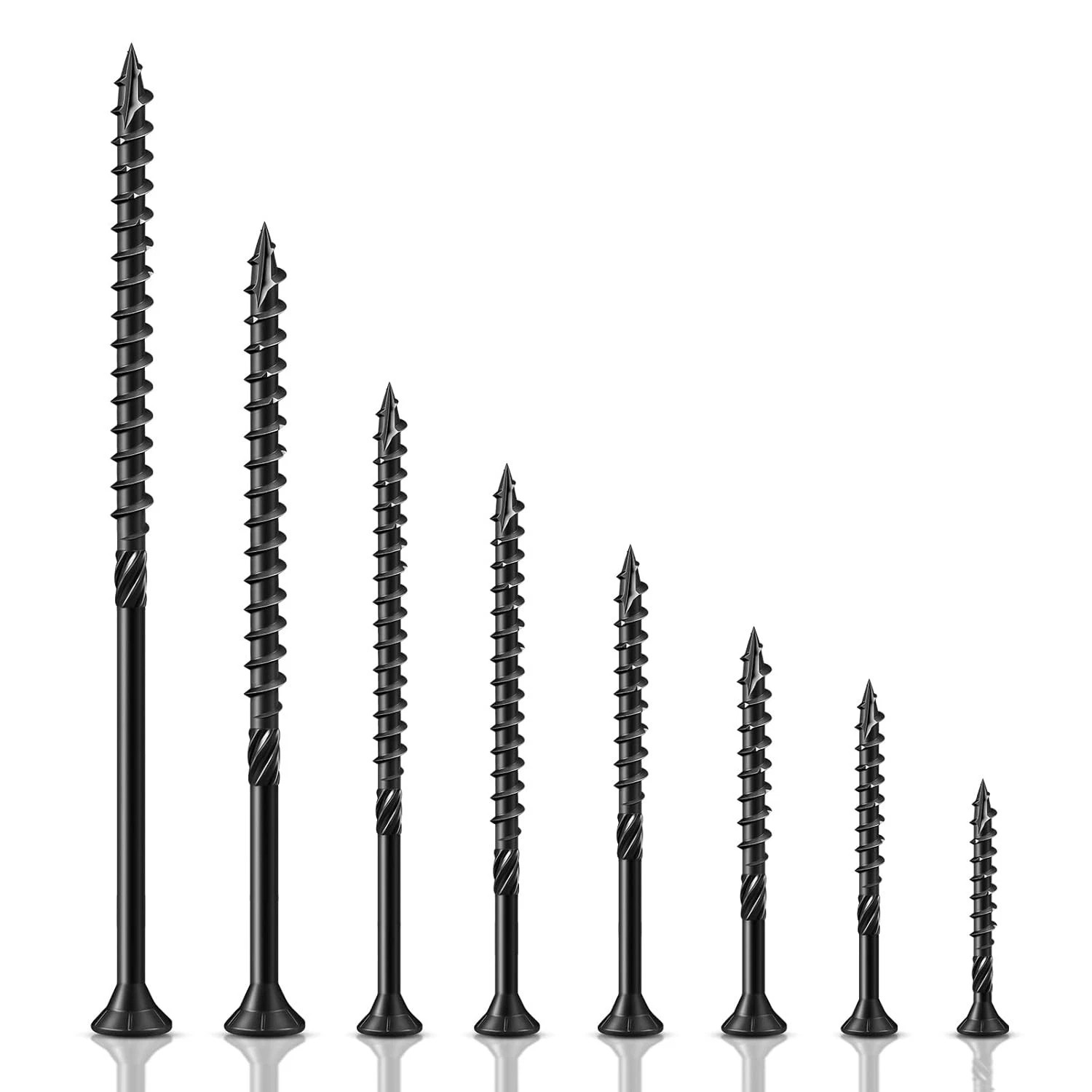 #8 #10 Deck Screws T25 Torx Drive Self Tapping Wood Decking Fencing Screw