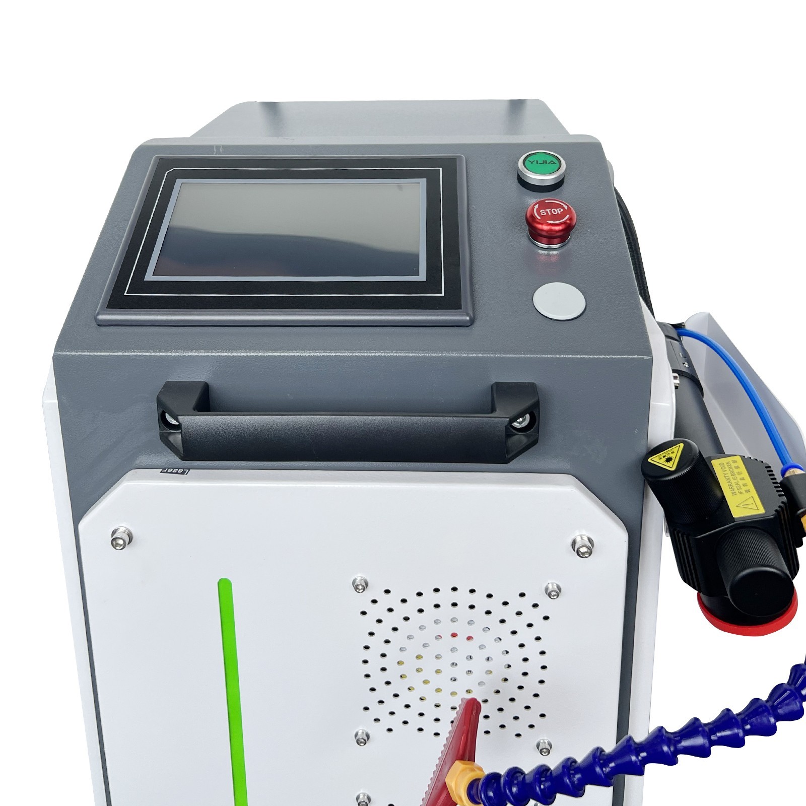US SHIP 300W JPT Pulsed Laser Cleaning Machine Wood Laser Rust Oil Paint Removal