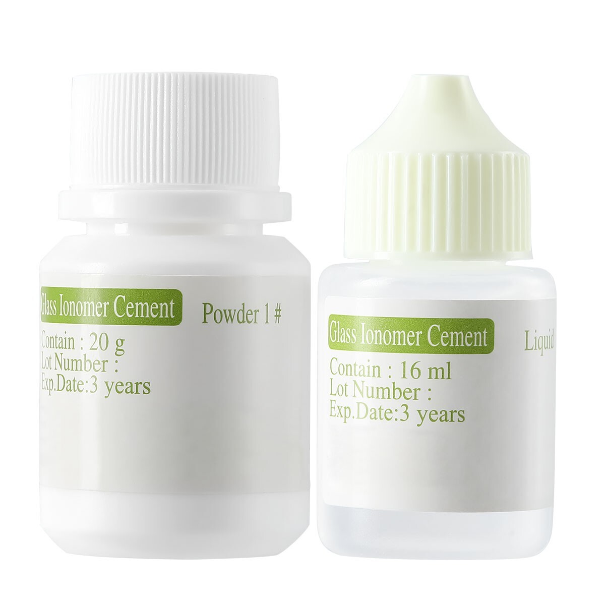 Dental Permanent Glass IonomerCement Lining Luting Glue For Crowns& Bridges