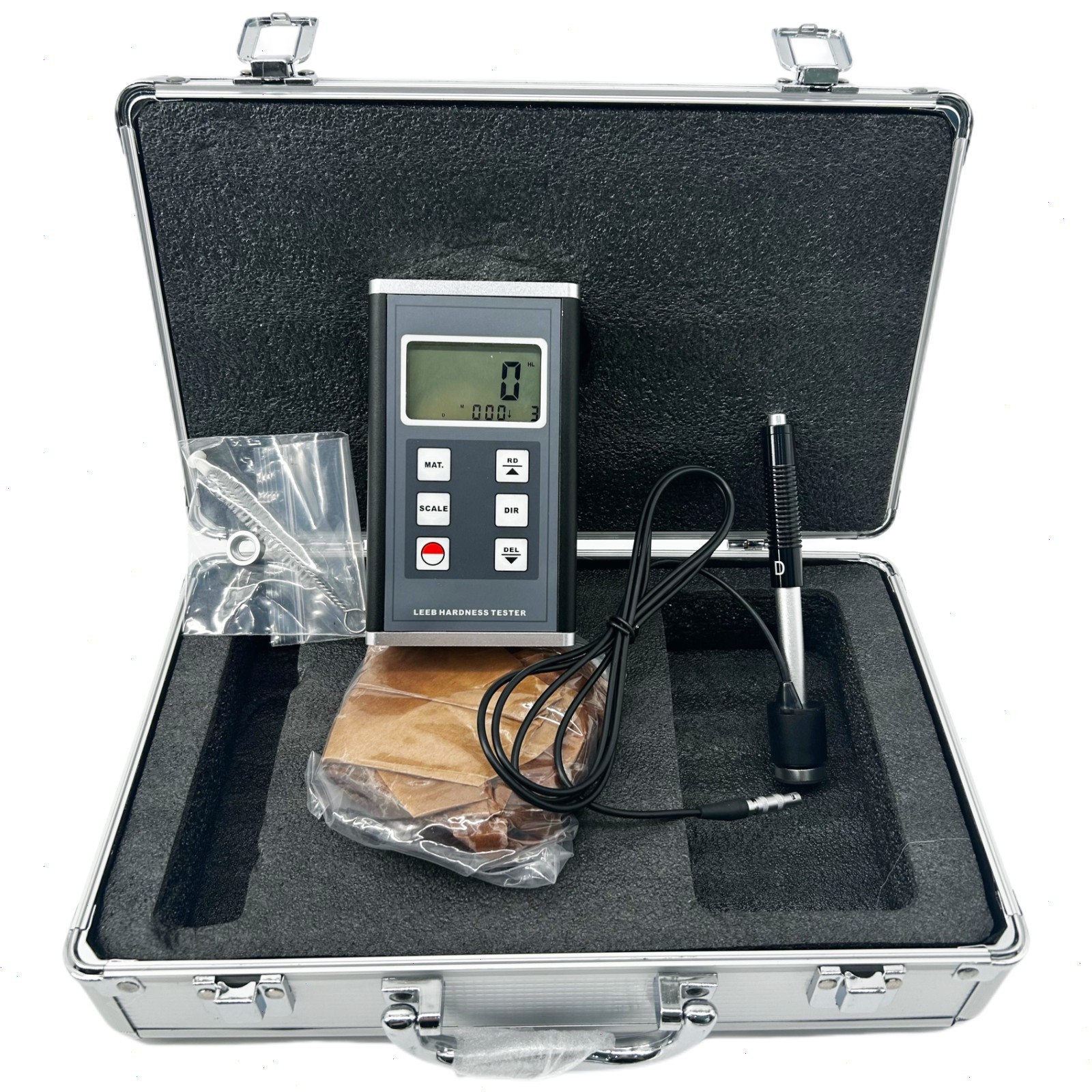 Digital Leeb Durometer with Low Battery Indication Range 170(HLD)~960(HLD)