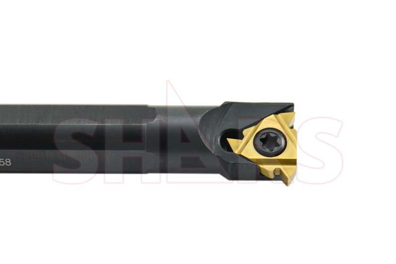 Shars 1/2 LH Internal Indexable Threading Boring Bar ER16 Insert Certificate P]