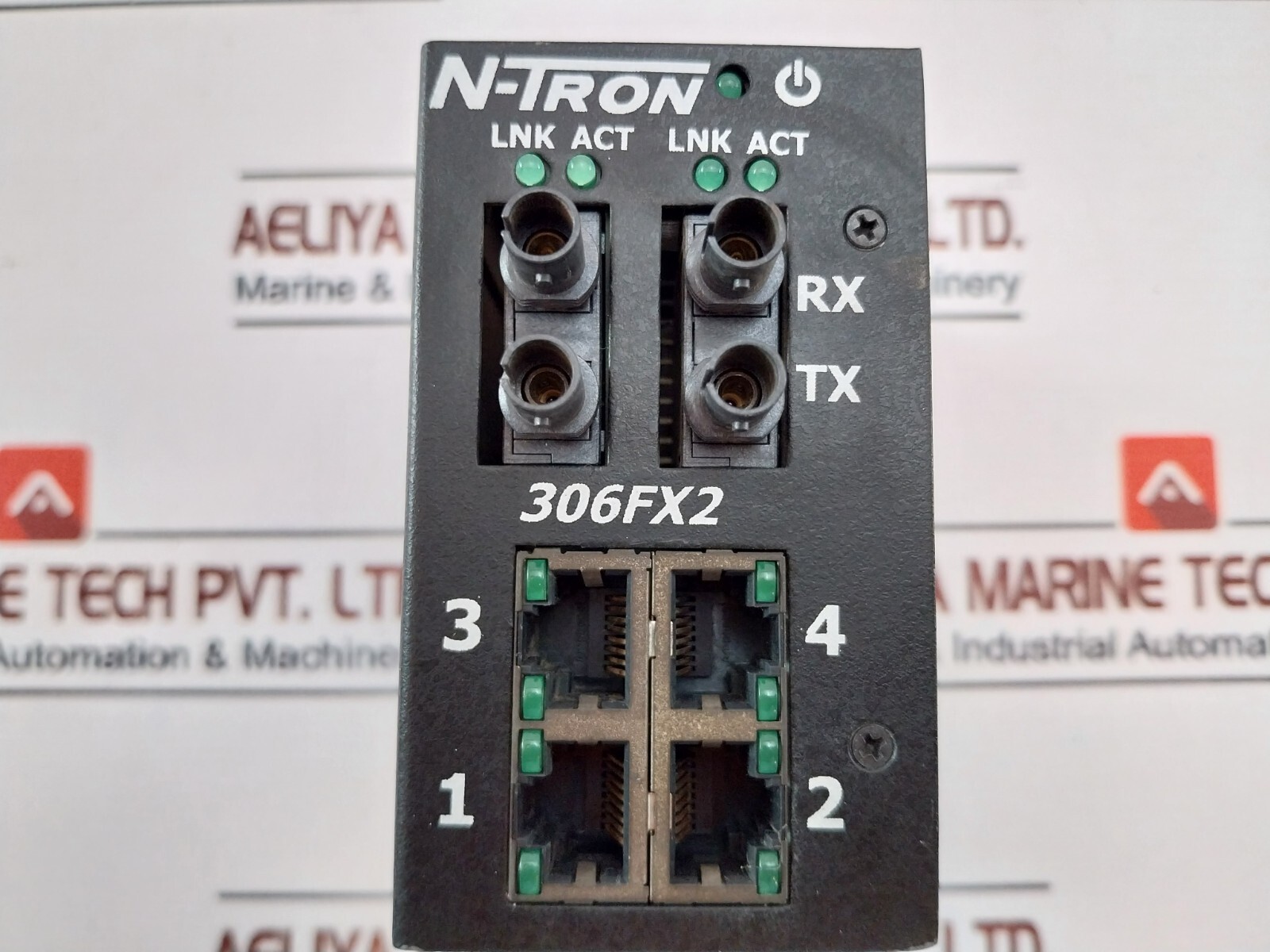 N-tron 306fx2-n-st Ethernet Switch 10-30v 0.5a