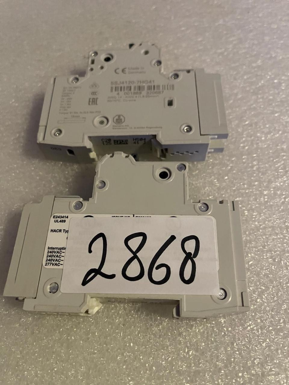 SIEMENS 5SJ4118-7HG41+5SJ4120-7HG41