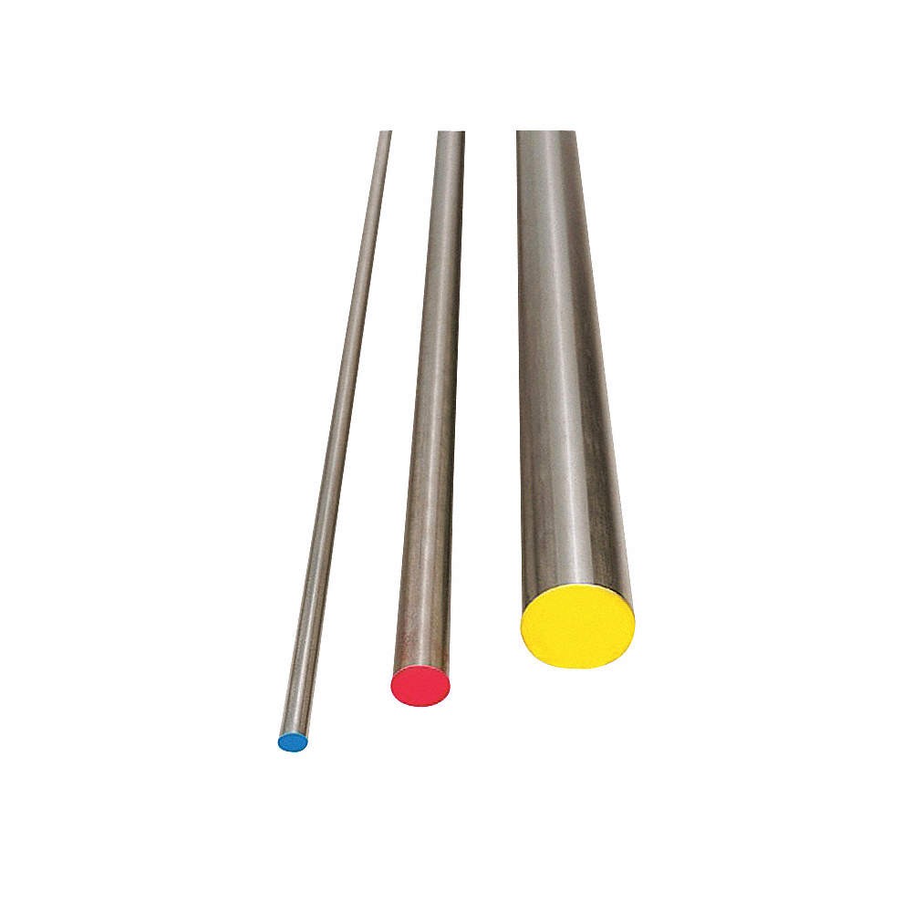 GRAINGER APPROVED W1D#146 Tool Steel Rod,36 in L,0.18 in Dia. 33E830