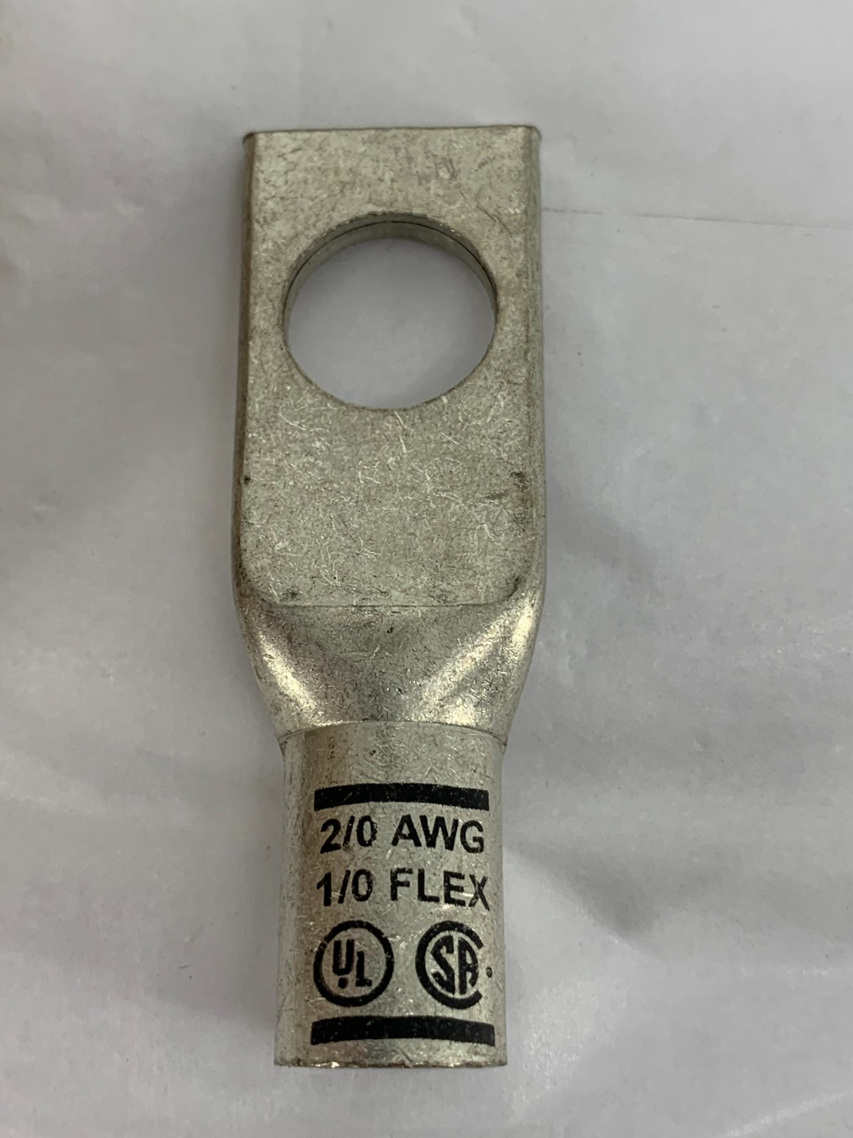 Ilsco CSWS-2/0-12 Surecrimp Copper Compression Lug Conductor 2/0 1-Hole Qty. 10