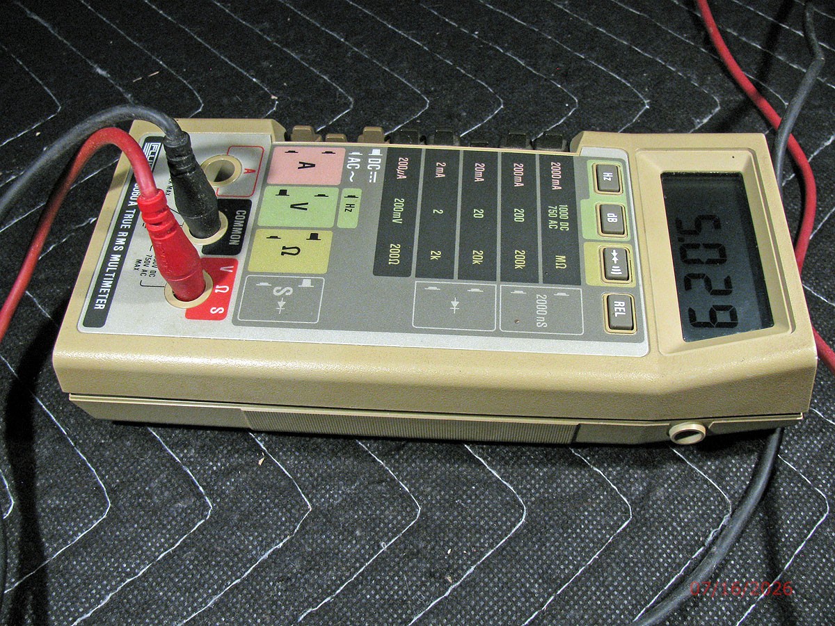 Fluke 8060A True RMS Multimeter