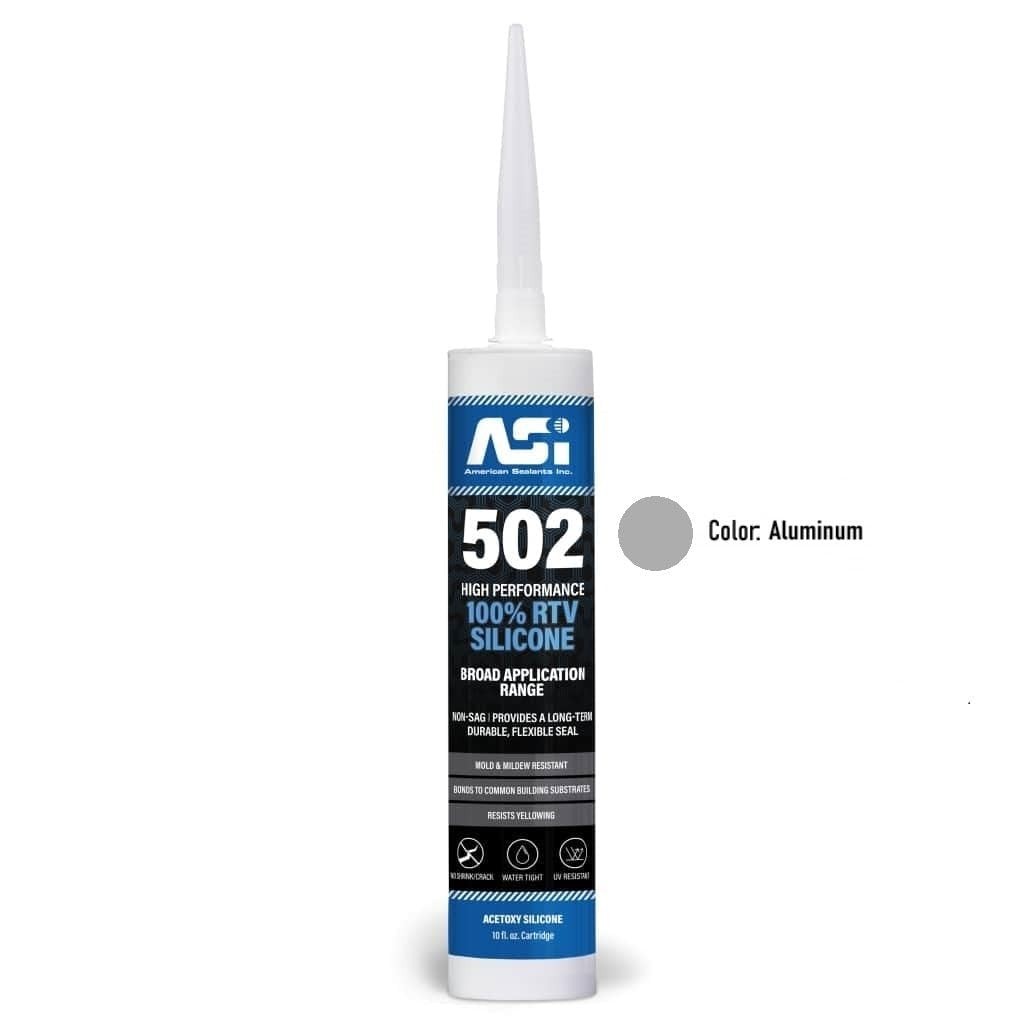 100% RTV Silicone Sealant 2.8oz – Clear, Waterproof for All Surfaces