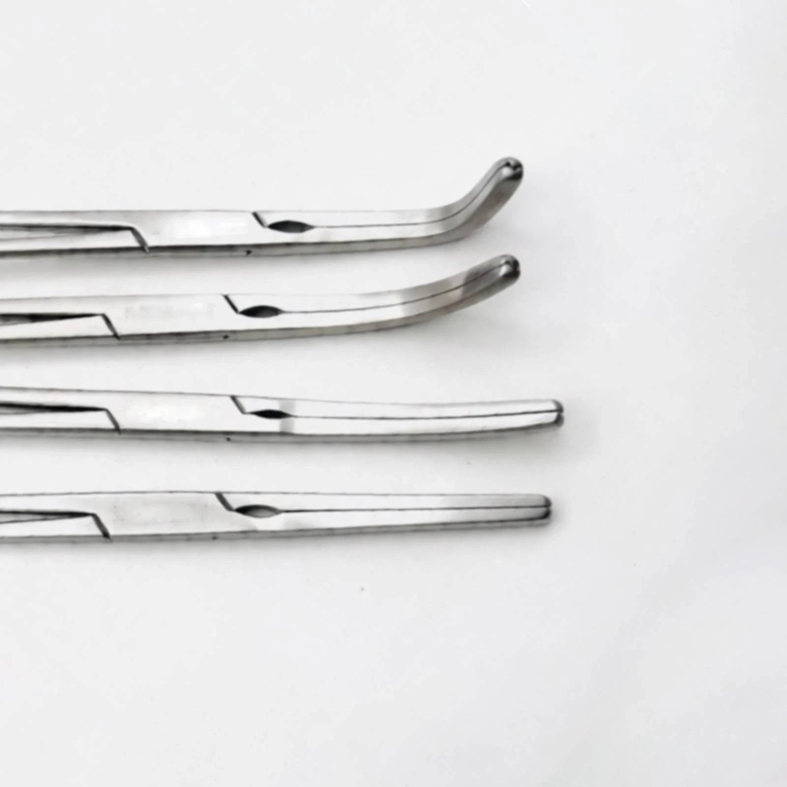 Set of 4 Zeppelin Z Hysterectomy Clamps TC OB/GYN Gynecology Surgical Forceps