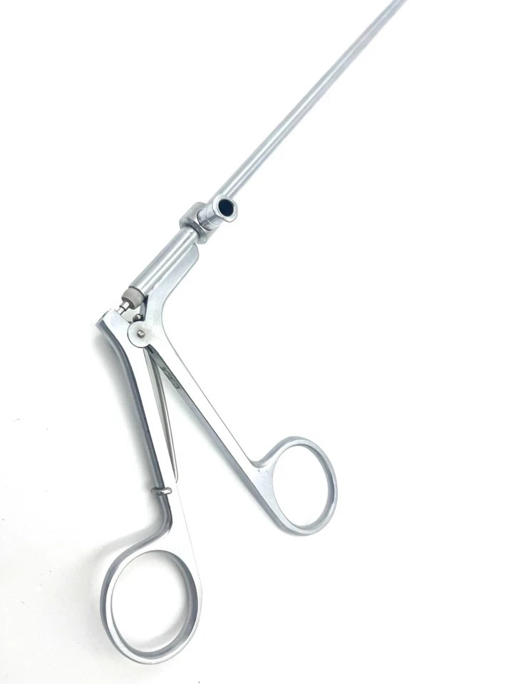 Karl Storz 26173MS Needle Holder and Suture Grasper, Sizes 5mm, Length 36cm