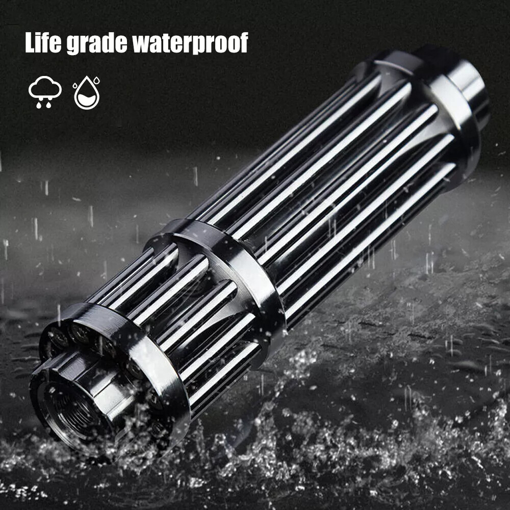 Adjustable High Power Blue Laser Burning Light Pointer Visible Dot Torch Light