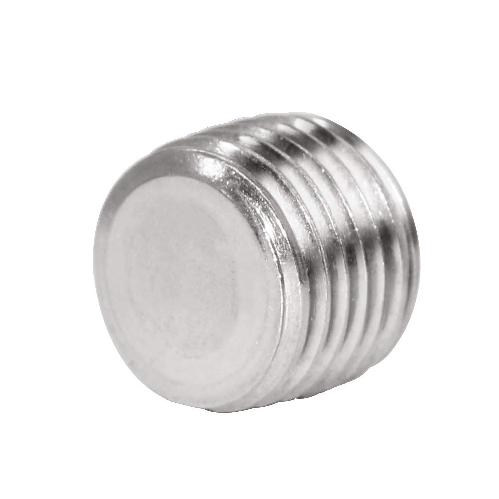 JoyTube 1/8″ NPT Pipe Plug Male Thread Stainless Steel Fitting 1/8 Inch