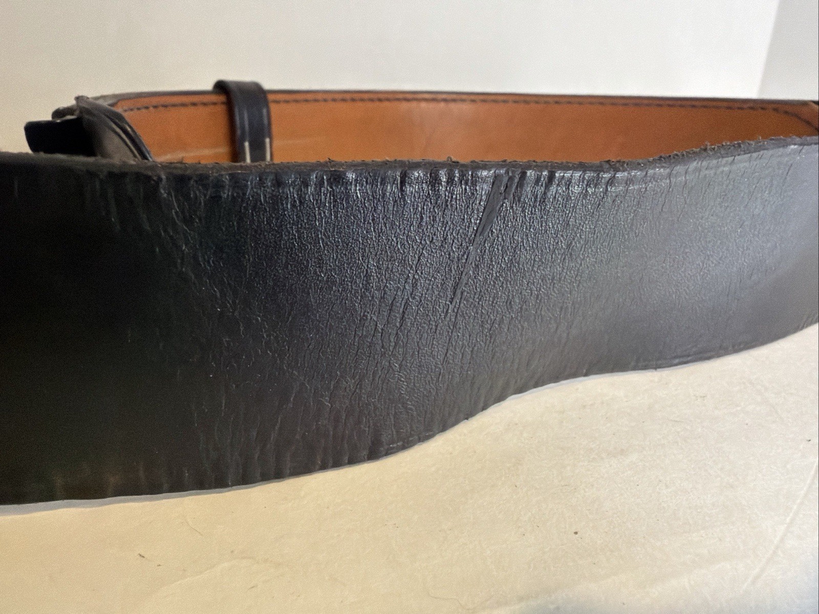 Safariland MDL 88 H87 Duty Belt W/ Ammo Clip Pouch 78HV F87 Size 38 Holster Belt