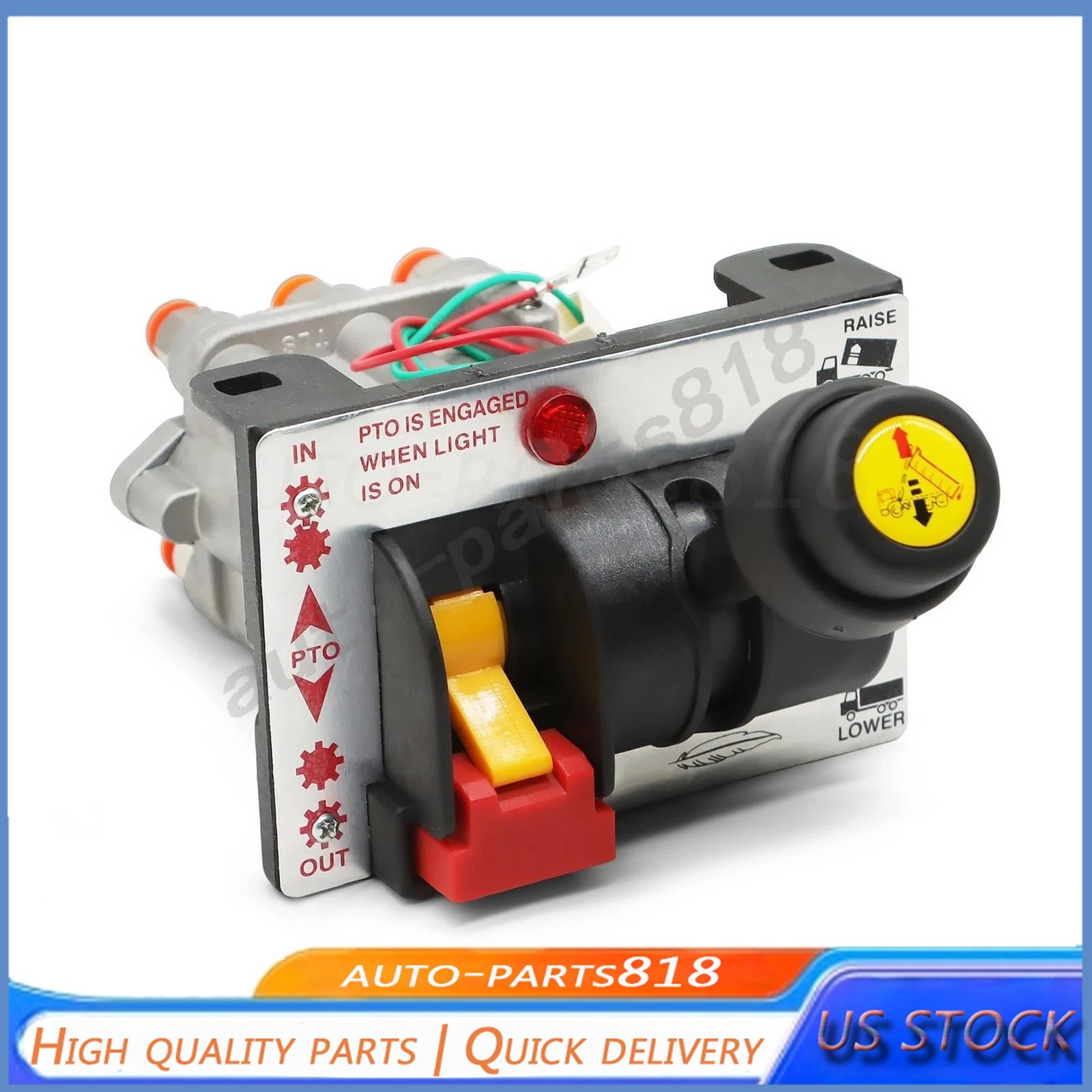 Unbranded PTO Hoist Valve K90 Air Shift Control for Dump Truck AV295 Replacement