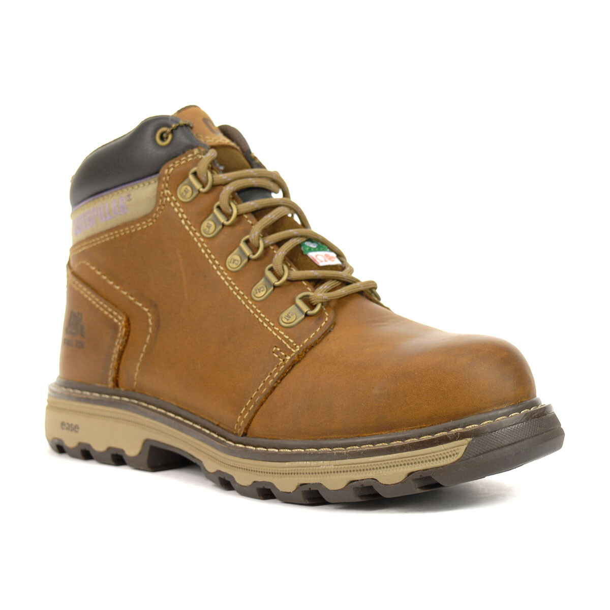 Caterpillar Women’s Ellie Composite Toe Dark Beige Work Boots P309550 NEW