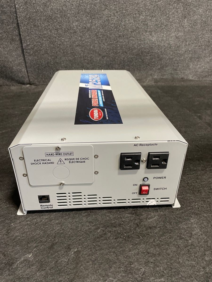 TUNDRA M2524 2500W Modified Sine Wave Power Inverter, 24V DC to 120V AC*