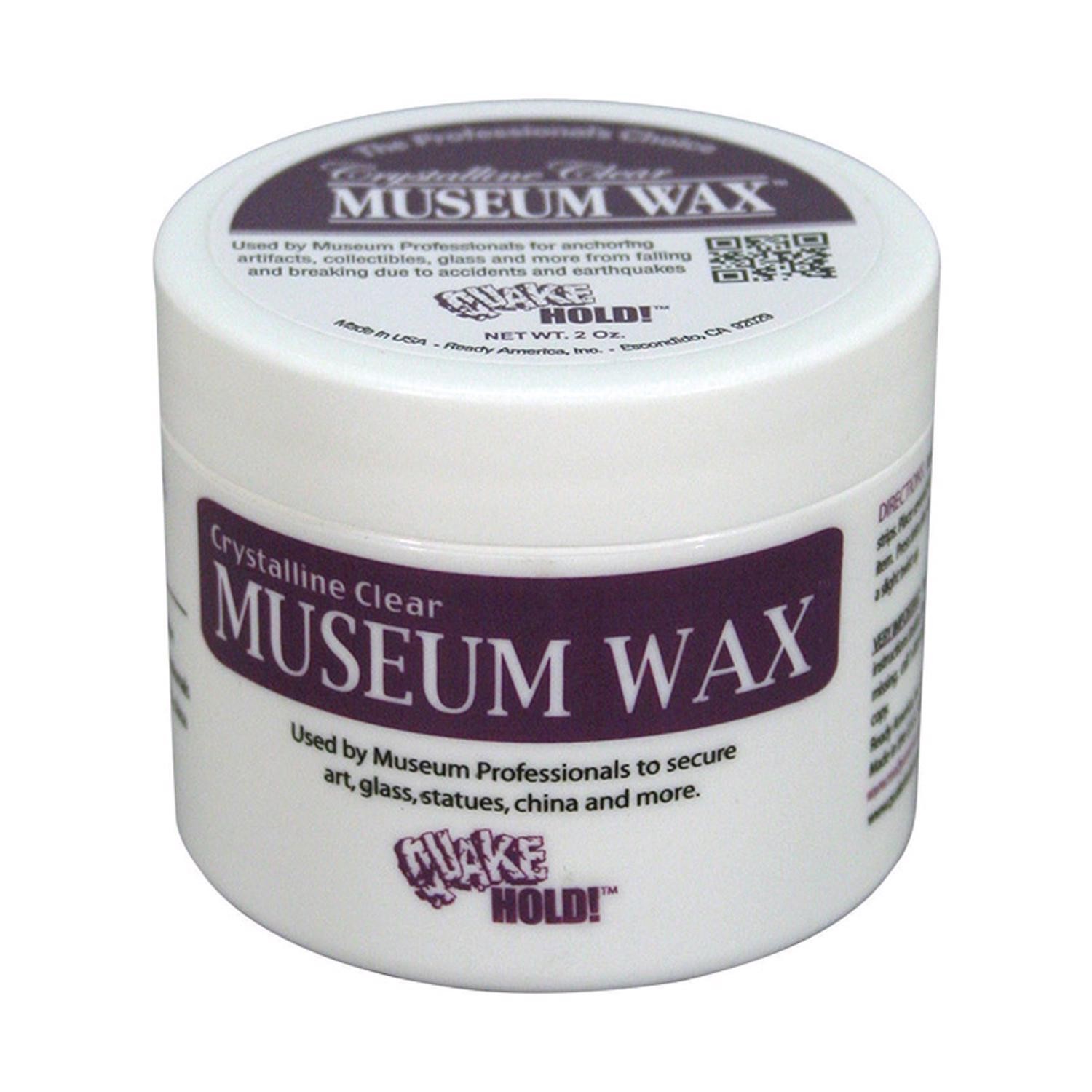 Quake Hold 66111 2 lbs. Clear Museum Wax 2.3 L x 2.05 H x 2.3 W in. (Pack of 4)