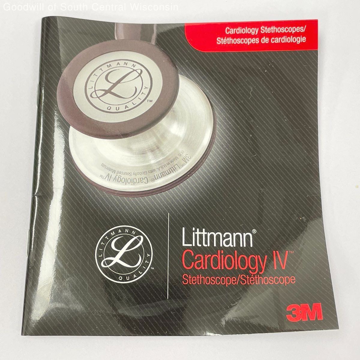 3M Littmann Cardiology A19112626 Plum Colored Stethoscope & Tips -Mismatched Box