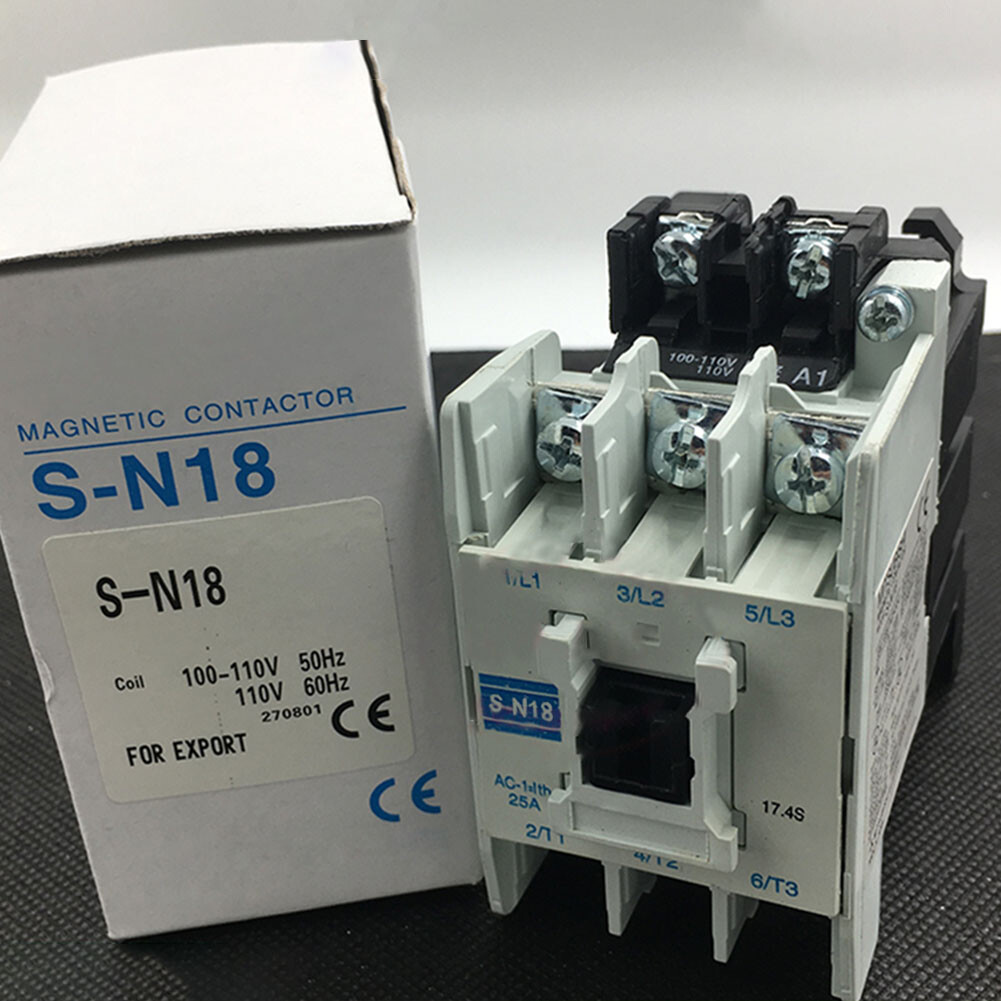 AC110V 220V 380V 24V 36V 48V 50/60Hz 1a For Mitsubishi S-N18 Contactor