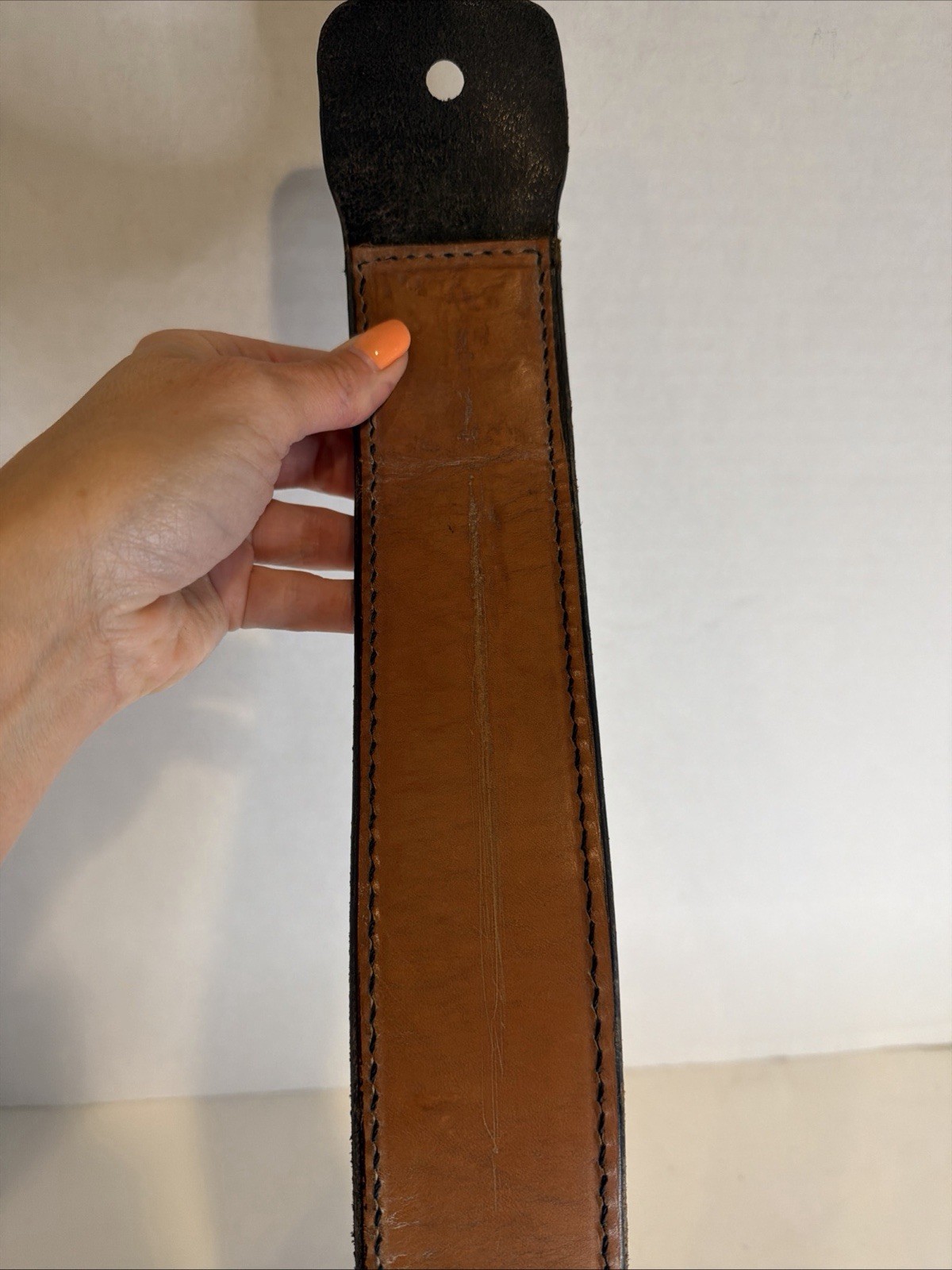 Safariland MDL 88 H87 Duty Belt W/ Ammo Clip Pouch 78HV F87 Size 38 Holster Belt