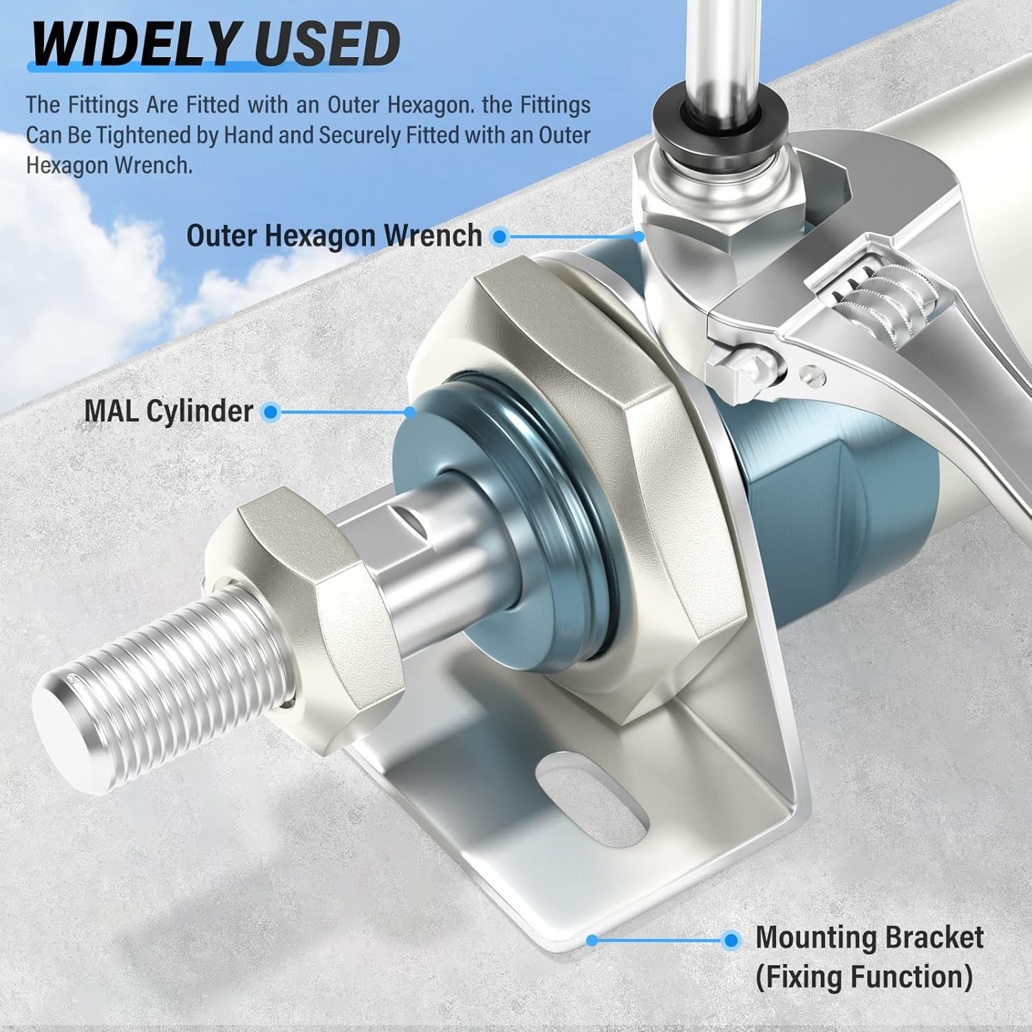 Compact 6mm OD x 1/8″ NPT Push-to-Connect Fittings – Copper & Plastic