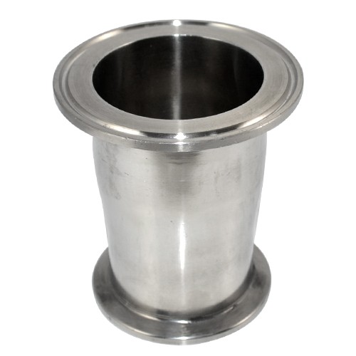OD 3 to 3.5 in Sanitary Pipe Reducer Reducing Tri Clamp Ferrule Stainless 316